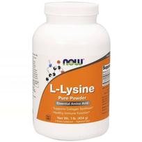 NOW FOODS L-lizino gryni milteliai 454 g