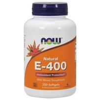 Now Foods vitaminas E 400 TV 250 kapsulių