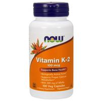 Now Foods vitaminas K2-MK4 100 mcg 100 kapsulių