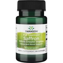 Swanson pilno spektro šafranas - šafranas 15 mg 60 kapsulių