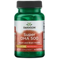 Swanson Super DHA 500 675 mg 30 kapsulių