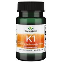 Swanson vitaminas K1 100 mcg 100 tablečių