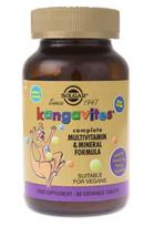 Solgar Kangavites multivitaminai ir mineralai - kramtomi vitaminai ir mineralai uogų skonio 60 tablečių