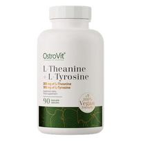 Ostrovit L-teaninas + L-tirozinas Vege 90 kapsulių