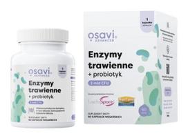 Osavi virškinimo fermentai + probiotikas 60 kapsulių