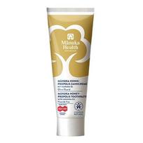 MANUKA HEALTH dantų pasta su manukos medumi MGO 400+ su propoliu ir manukos aliejumi, be fluorido 75 ml