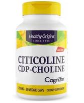 Healthy Origins Cognizin Citicoline CDP-Choline – citikolinas 250 mg 60 kapsulių