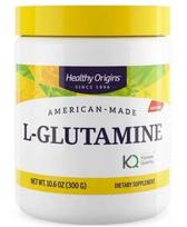 HEALTHY ORIGINS L-glutamino milteliai - L-glutaminas 300 g