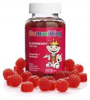 GUMMIKING Šeivamedžio uogos vaikams - Vaikiški šeivamedžio uogų GummiKing 60 guminukų