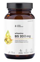 AURA HERBALS Vitaminas B5 200 mg, pantoteno rūgštis 90 kapsulių