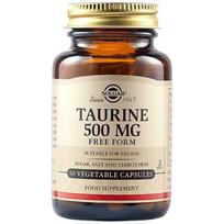 Solgar taurinas 500 mg 50 kapsulių