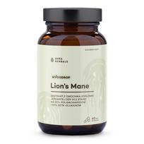 AURA HERBALS Mycodrop, liūto karčiai 30:1, 30 % beta gliukanų 60 kapsulių