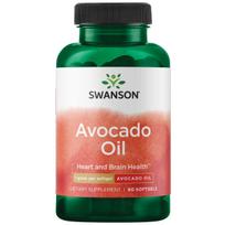 Swanson avokadų aliejus 60 kapsulių