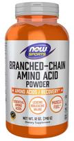 Now Foods šakotos grandinės aminorūgščių milteliai - BCAA Sport natūralus skonis 340 g