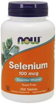 Selenium, 100mcg - 250 tablečių - NOW Foods
