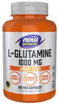 L-Glutamine, 1000mg - 120 kapsulių - NOW Foods