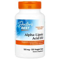 Alpha-Lipoic Acid, 150mg - 120 kapsulių - Doctor's Best