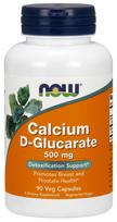 Calcium D-Glucarate, 500mg - 90 kapsulių - NOW Foods