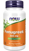 Fenugreek, 500mg - 100 kapsulių - NOW Foods
