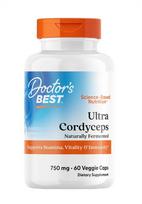 Ultra Cordyceps, 750mg - 60 kapsulių - Doctor's Best