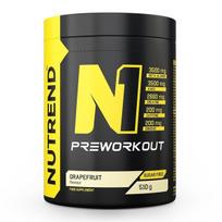 N1 Pre-Workout, Grapefruit - 510 grams - Nutrend