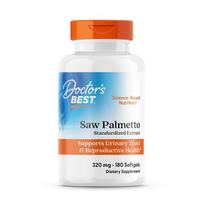 Saw Palmetto Standardized Extract, 320mg - 180 kapsulių - Doctor's Best