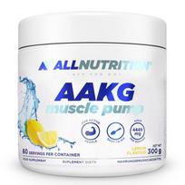 AAKG Muscle Pump, Lemon - 300 grams - Allnutrition
