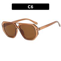 Vintage Square Sunglasses Women Brand Designer Retro Leopard Sun Glasses Men Shades Mirror Fashion Outdoor Glasses 1PC