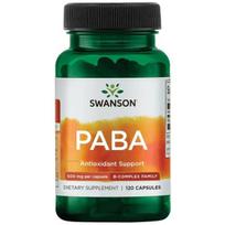 PABA, 500mg - 120 kapsulių - Swanson
