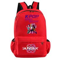 Anime Cartoon Kpop Demon Hunters Printed Backpack for Teenager Student Girl Boy Bookbag Schoolbag Women Large Capacity Travel Bag Kid Gift Rucksak