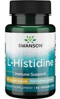 AjiPure L-Histidine, 500mg - 60 kapsulių - Swanson