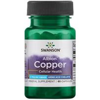 Albion Copper, 2mg - 60 kapsulių - Swanson