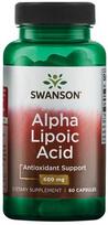 Alpha Lipoic Acid, 600mg - 60 kapsulių - Swanson