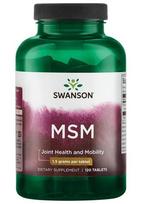 MSM, 1500mg - 120 tablečių - Swanson
