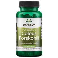 Full Spectrum Coleus Forskohlii, 400mg - 60 kapsulių - Swanson