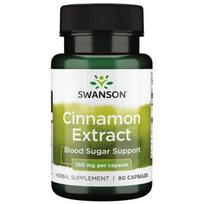 Cinnamon Extract, 250mg - 90 kapsulių - Swanson