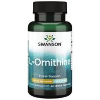 L-Ornithine, 500mg - 60 kapsulių - Swanson