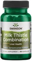 Milk Thistle Combination - 60 kapsulių - Swanson