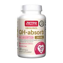 Ubiquinol QH-absorb, 200mg - 30 kapsulių - Jarrow Formulas