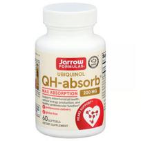Ubiquinol QH-absorb, 200mg - 60 kapsulių - Jarrow Formulas
