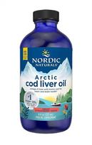 Arctic Cod Liver Oil, 1060mg Strawberry - 237 ml. - Nordic Naturals