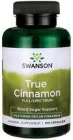 True Cinnamon Full Spectrum - 120 kapsulių - Swanson