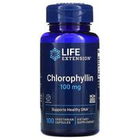 Chlorophyllin, 100mg - 100 kapsulių - Life Extension