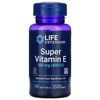Super Vitamin E, 268mg - 90 kapsulių - Life Extension
