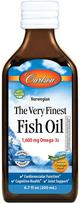 The Very Finest Fish Oil, Natural Lemon - 200 ml. - Carlson Labs