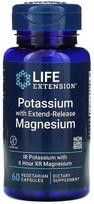 Potassium with Extend-Release Magnesium - 60 kapsulių - Life Extension