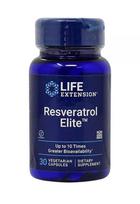Resveratrol Elite - 30 kapsulių - Life Extension