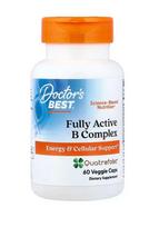 Fully Active B-Complex with Quatrefolic - 60 kapsulių - Doctor's Best