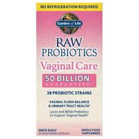 Raw Probiotics Vaginal Care (Shelf-Stable) - 30 kapsulių - Garden of Life