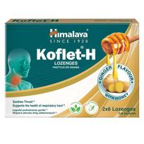 Koflet-H, Ginger - 12 lozenges - Himalaya